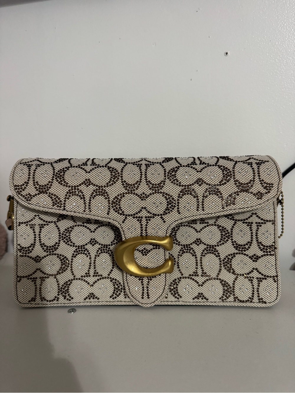 Sparkly shoulder bag